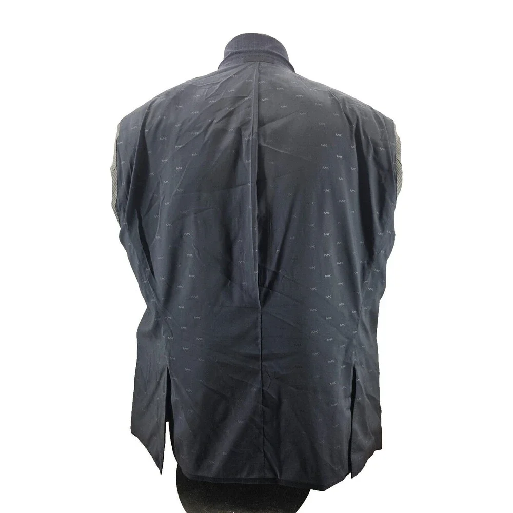 Michael Kors Suit 48R 40X30 Blue Wool Blend Two Button Corpcore Professional